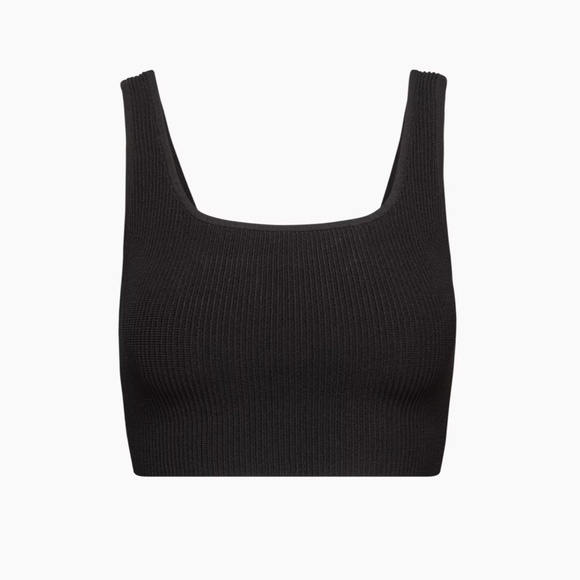Aritzia Sculpt Knit Cropped Tank - Picture 3 of 6